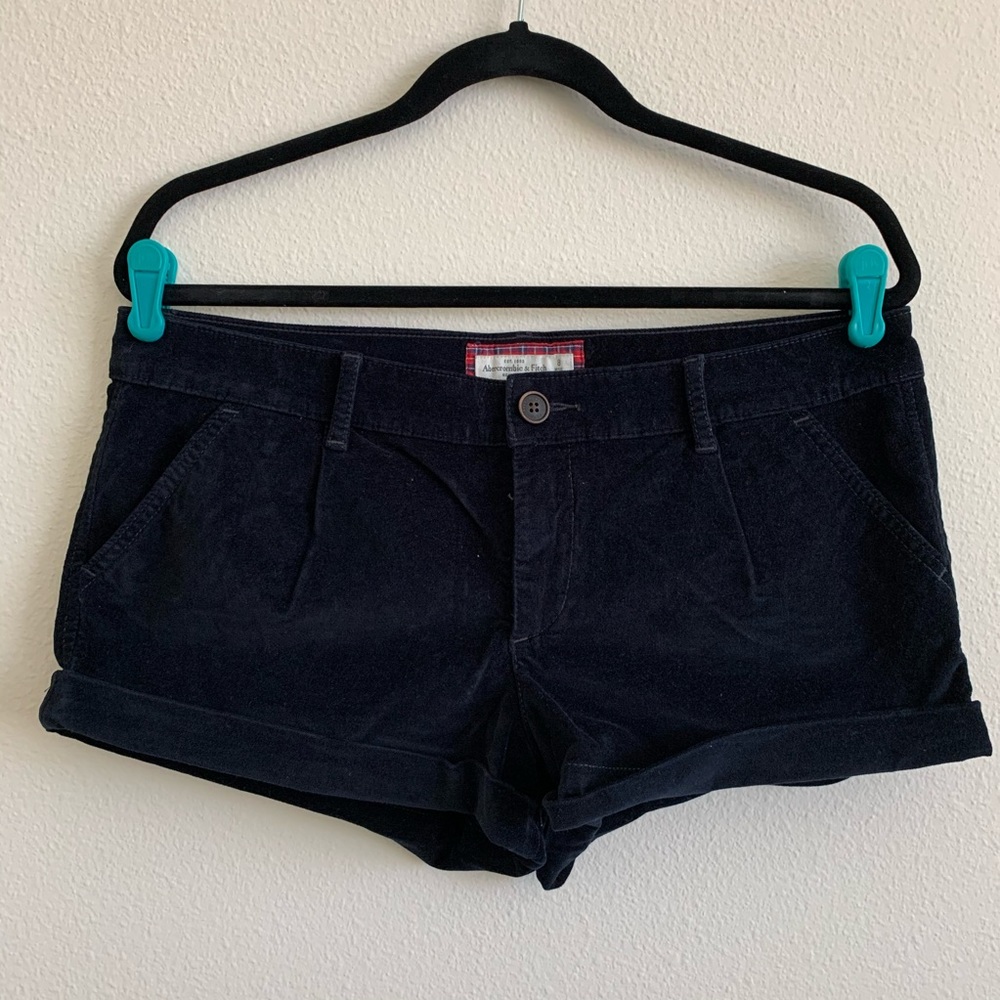 Velvet Navy A&F Shorts